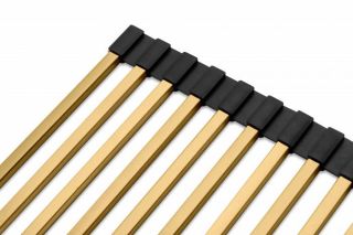 Ролл-мат для кухонной мойки Paulmark Step R375-BG брашированное золото